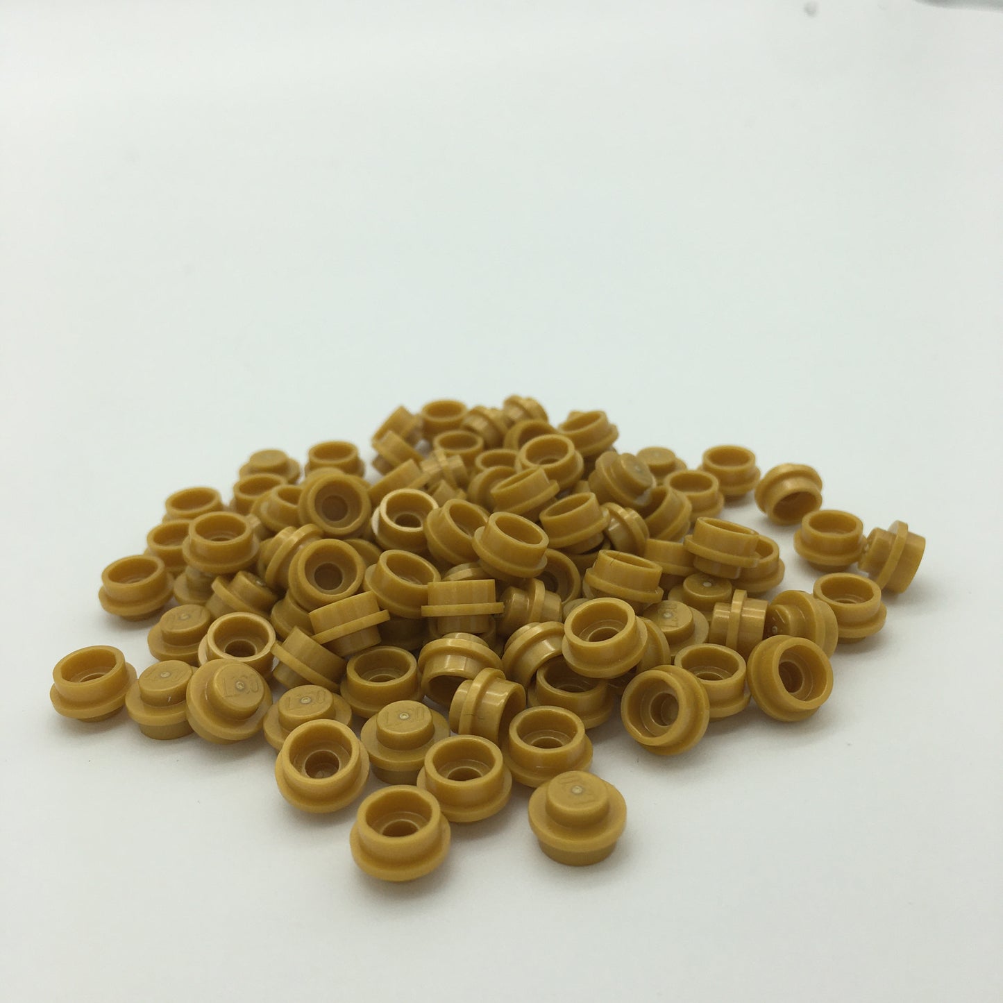 LEGO® 1x1 Platte rund Gold