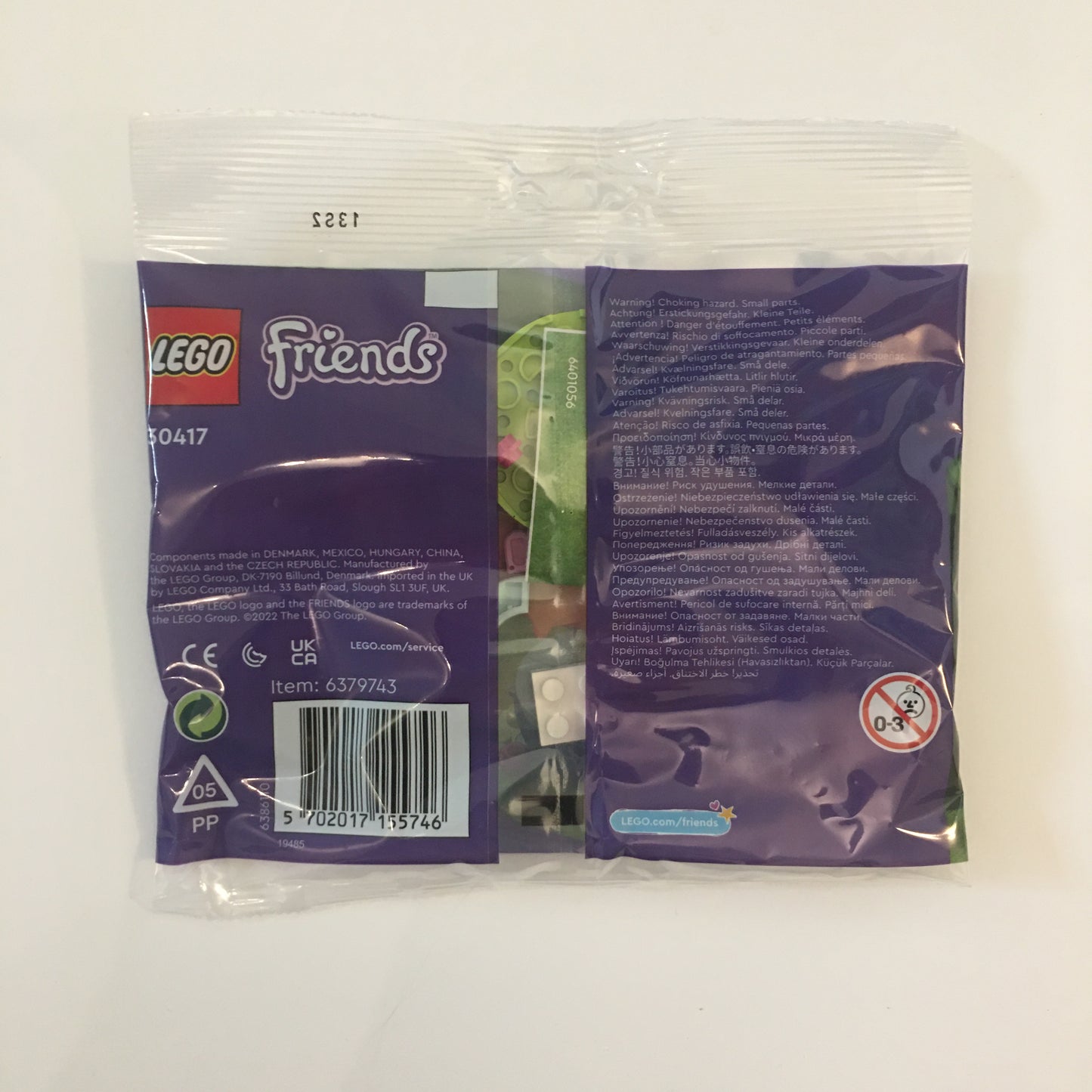 LEGO® Friends Gartenblume und Schmetterling Polybag